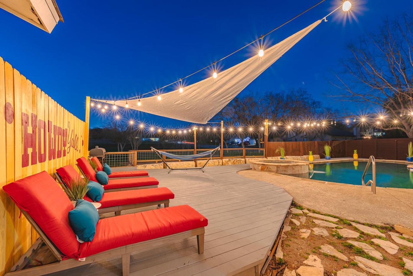 Stunning Pool Overlooking Golf Course & Game Room San Antonio Buitenkant foto