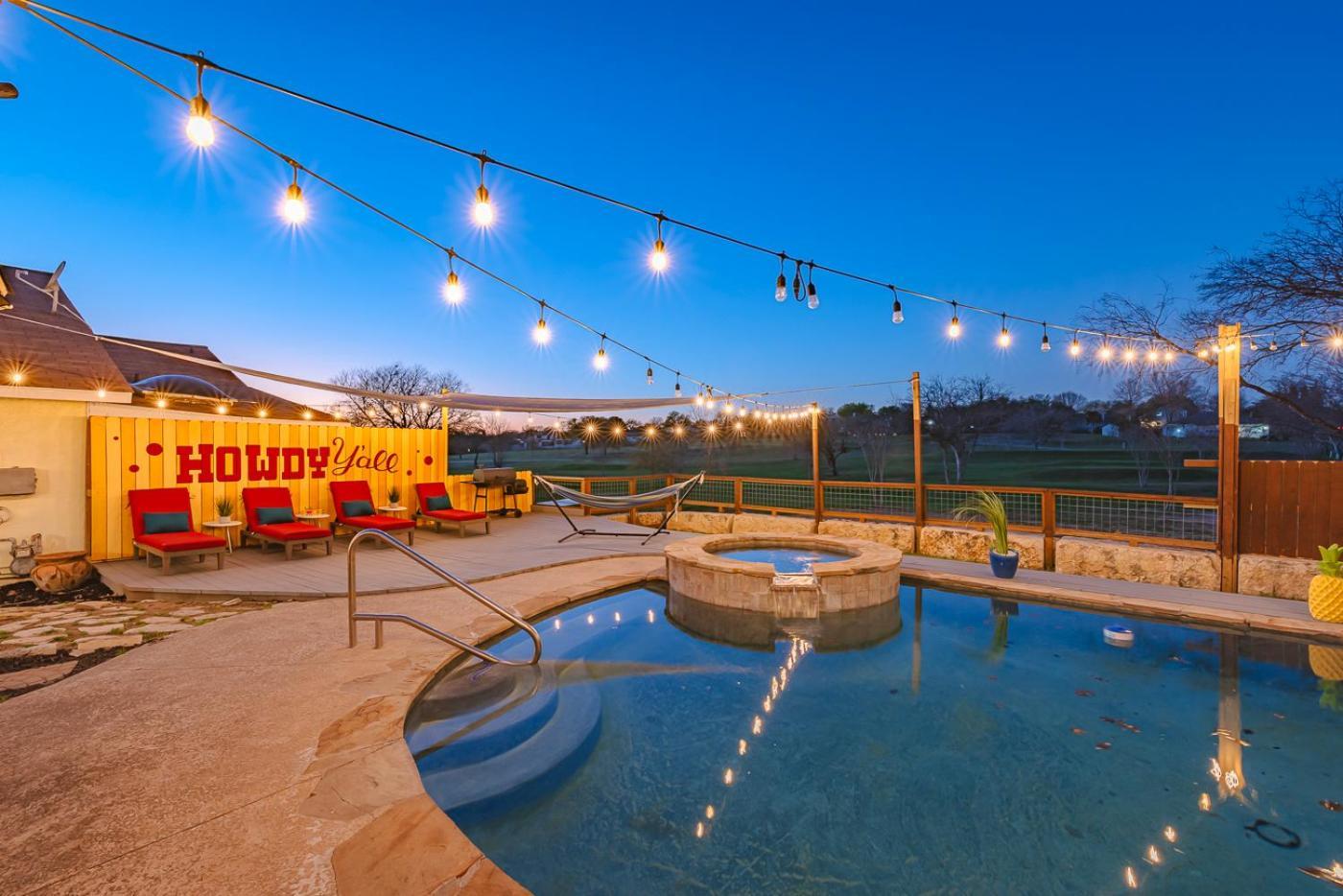 Stunning Pool Overlooking Golf Course & Game Room San Antonio Buitenkant foto