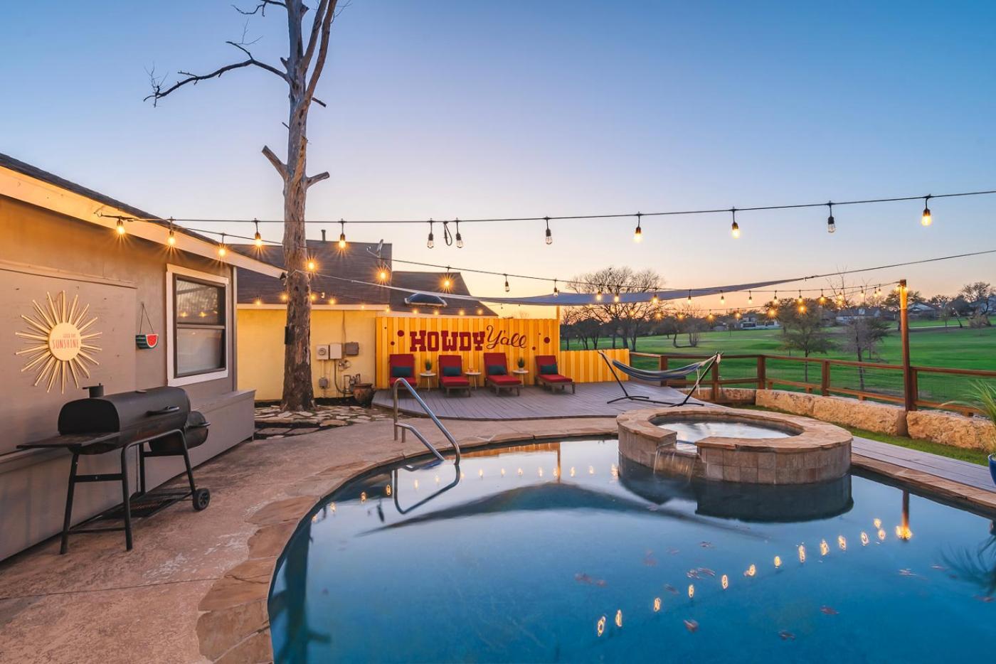 Stunning Pool Overlooking Golf Course & Game Room San Antonio Buitenkant foto