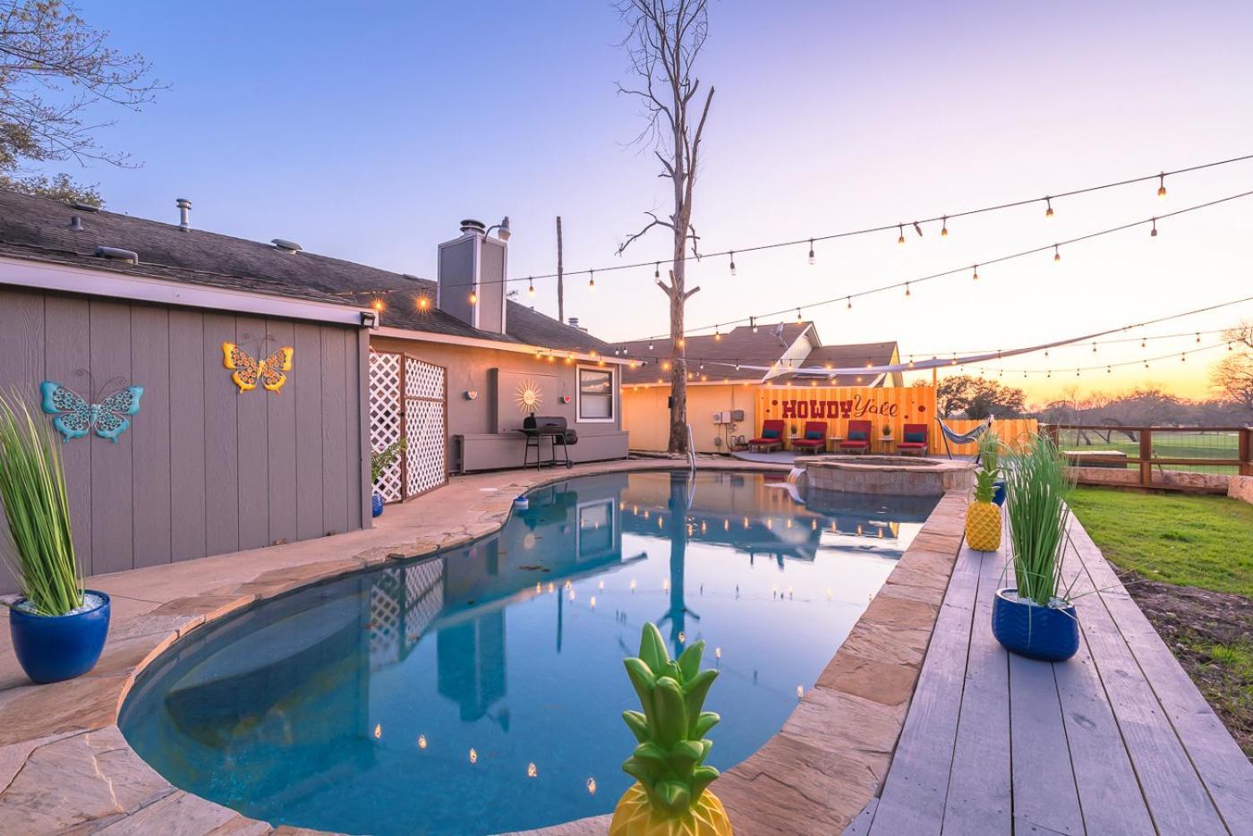 Stunning Pool Overlooking Golf Course & Game Room San Antonio Buitenkant foto