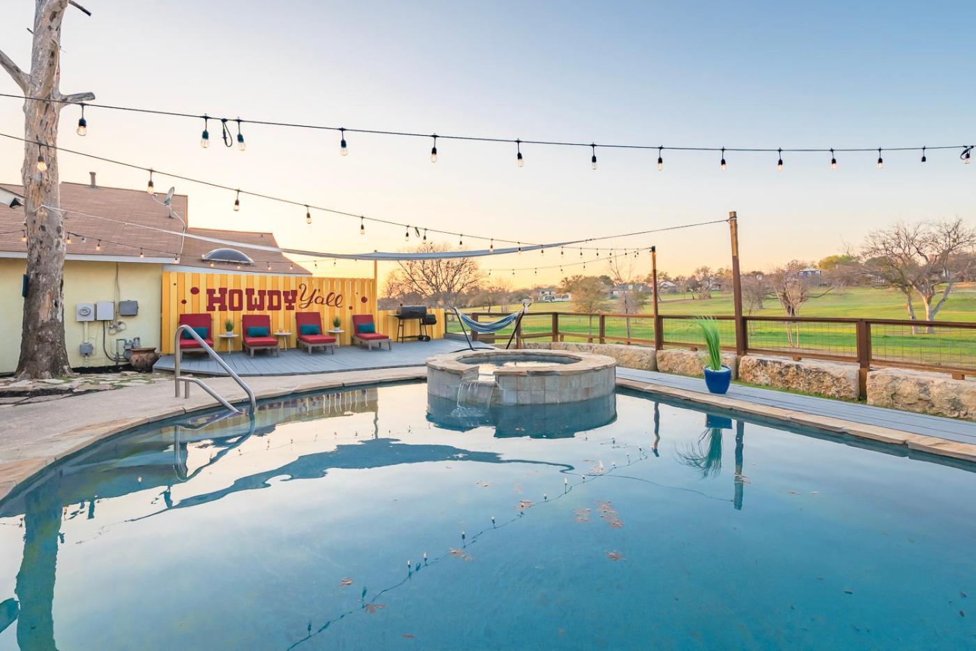 Stunning Pool Overlooking Golf Course & Game Room San Antonio Buitenkant foto