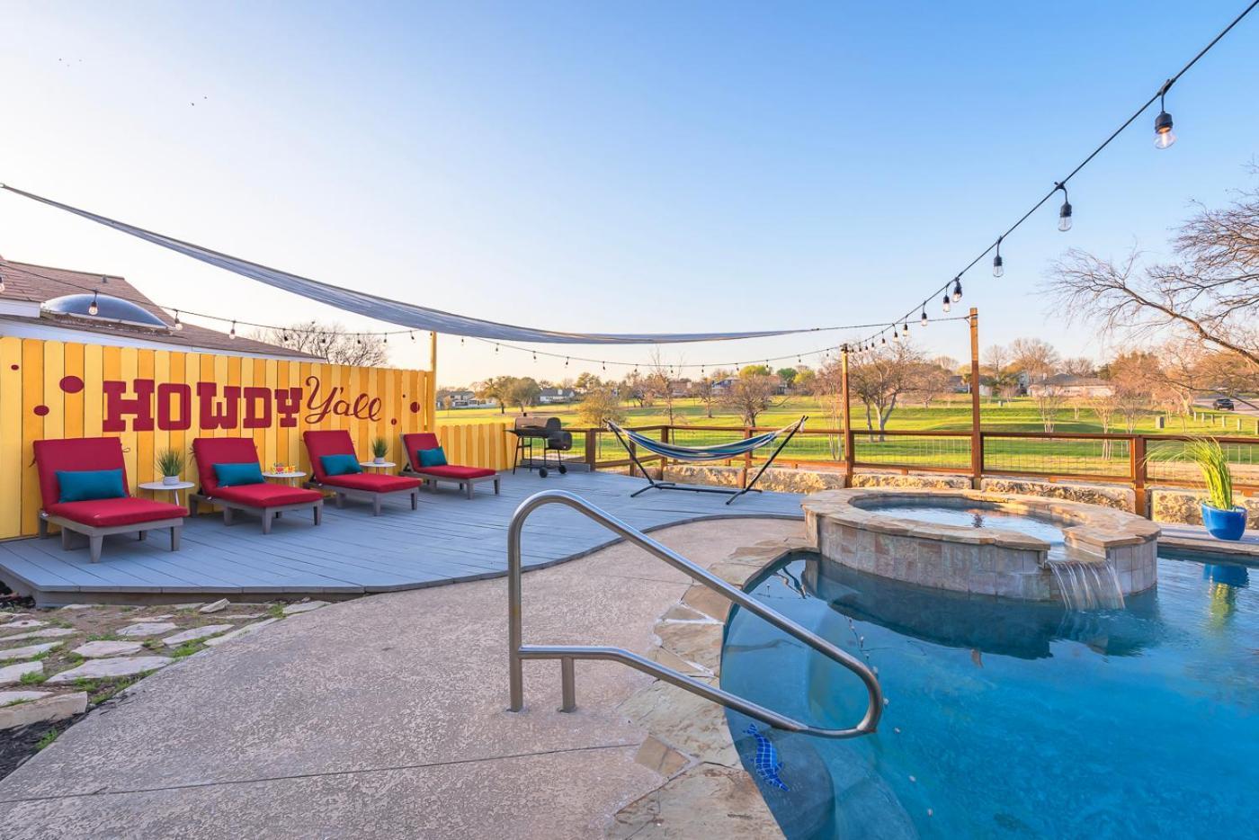 Stunning Pool Overlooking Golf Course & Game Room San Antonio Buitenkant foto